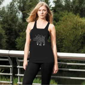 Tanktron Women's Loose Racerback Tank Top