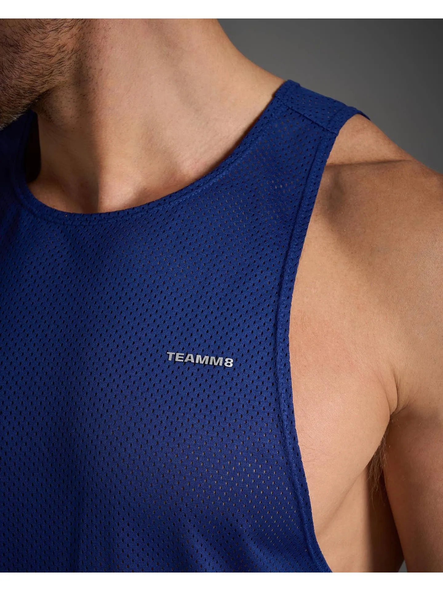 TEAMM8 S.S.C. Mesh Tank - Navy