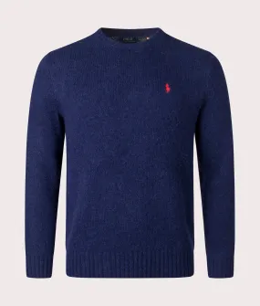 Textured Crewneck Jumper