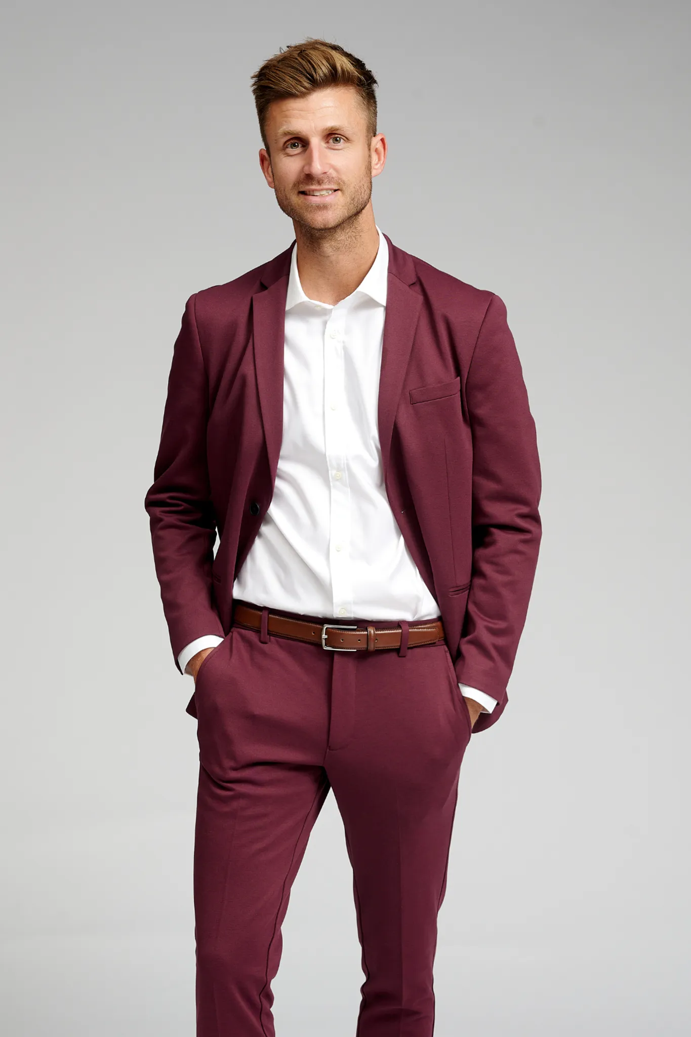 The Original Performance Blazer - Burgundy