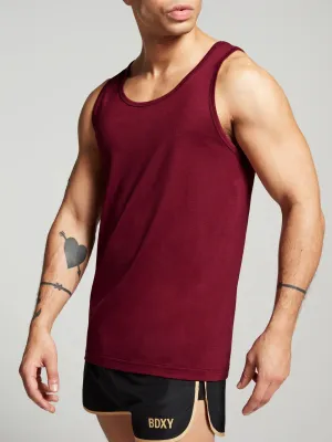 The Stunt Vest by BDXY in burgundy