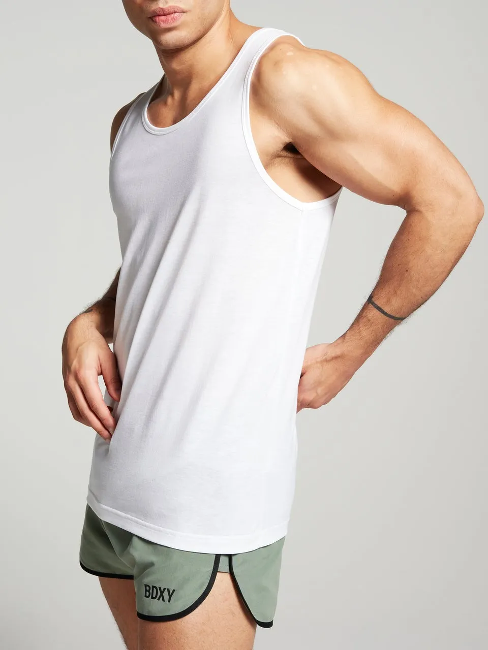 The Stunt Vest by BDXY in white