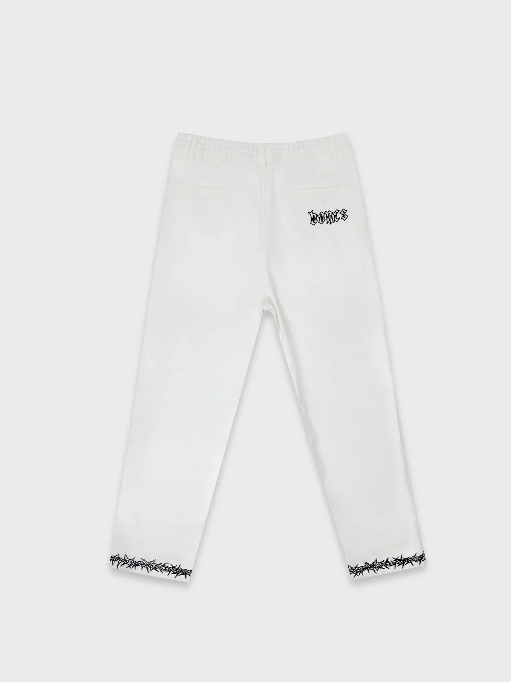 Thorn Straight Leg Pant - White