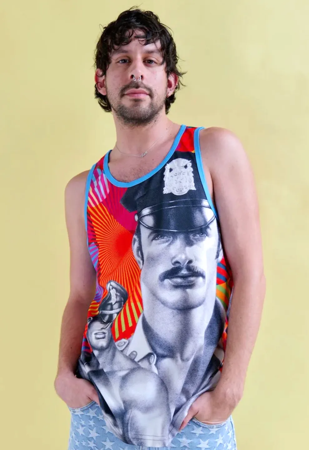 Tom of Finland PRIDE Tank Top by Peachy Kings