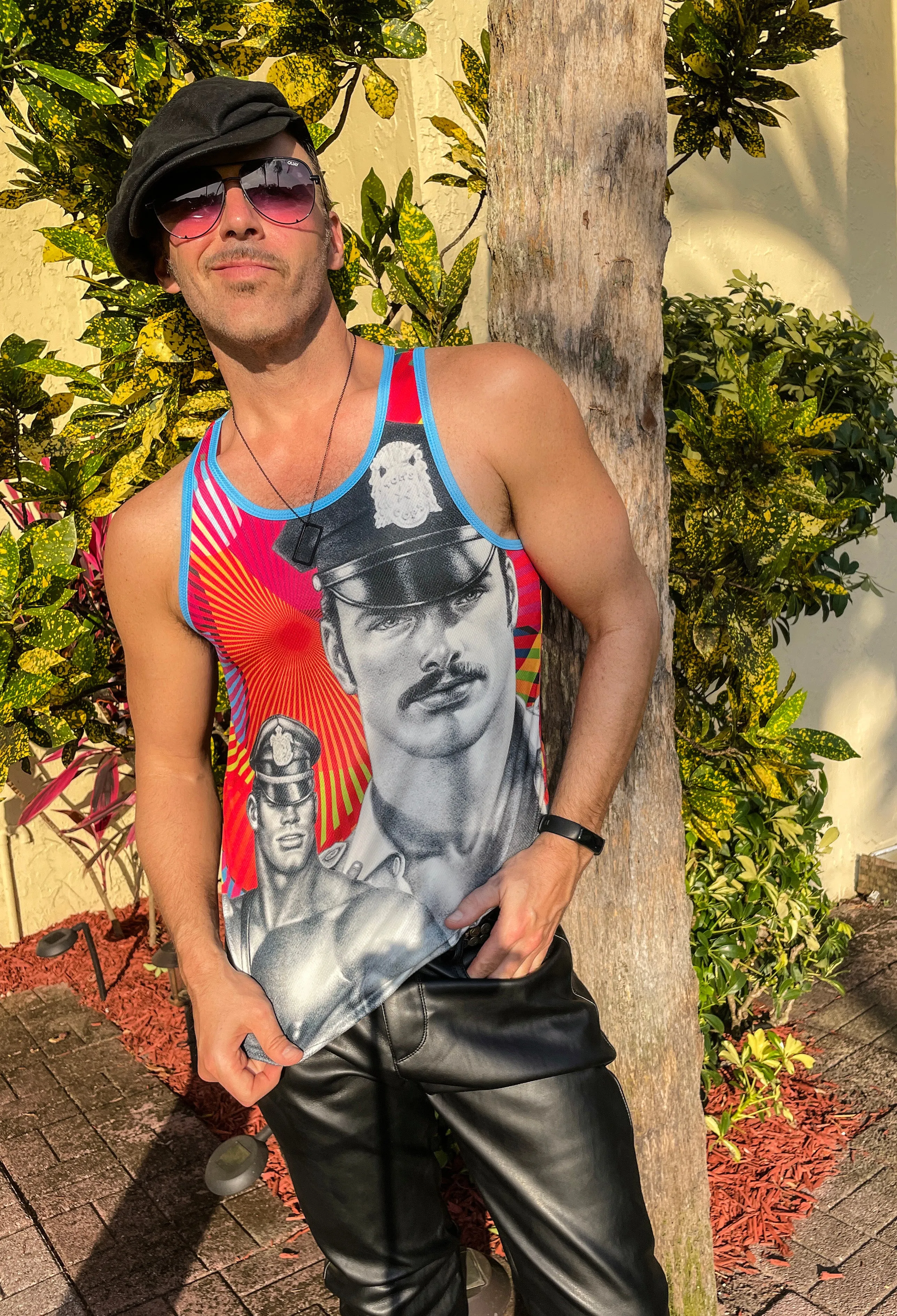 Tom of Finland PRIDE Tank Top by Peachy Kings