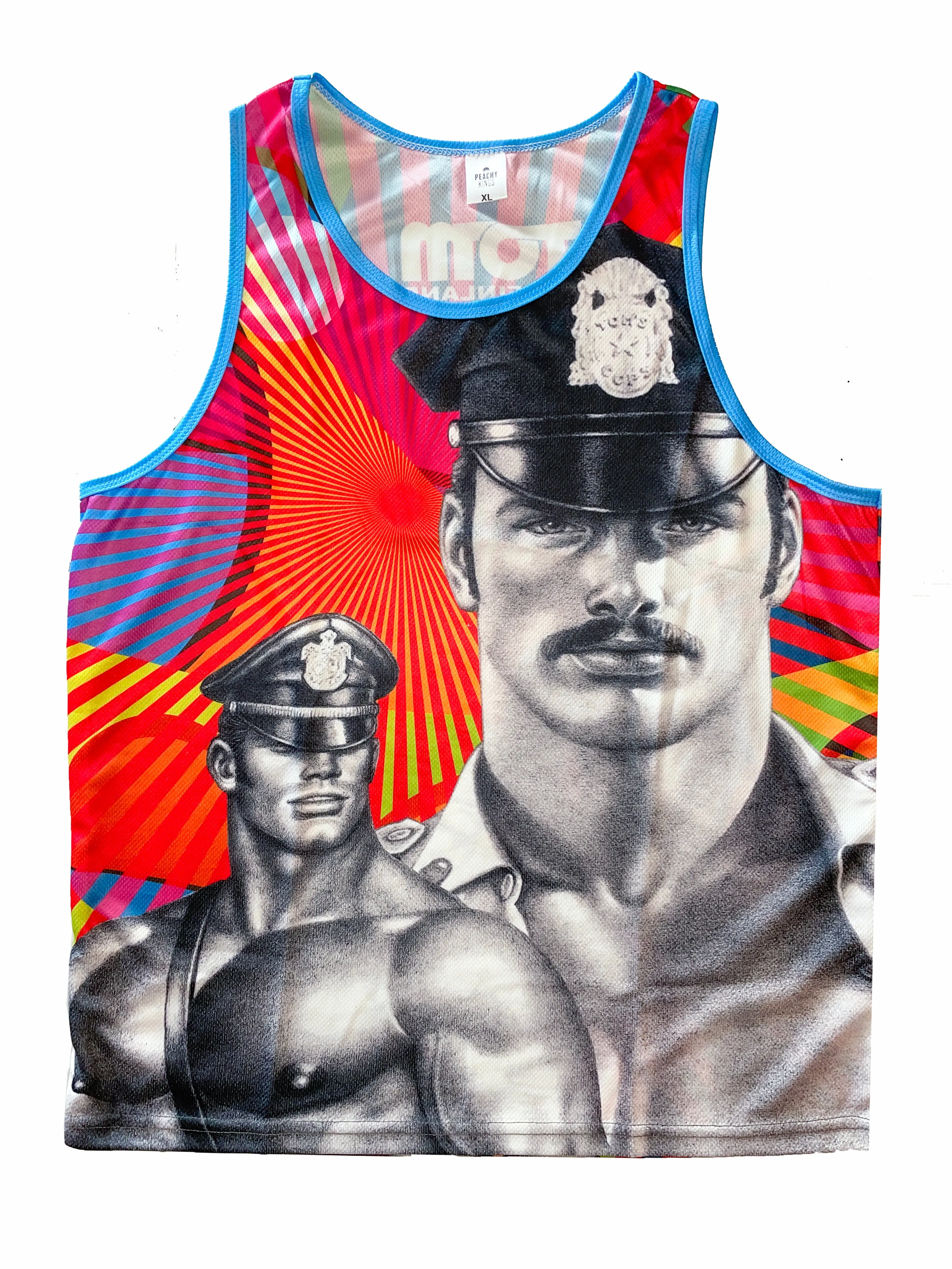 Tom of Finland PRIDE Tank Top by Peachy Kings