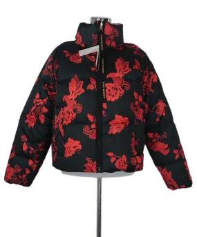 Tory Burch Floral Reversible Coat sz 6