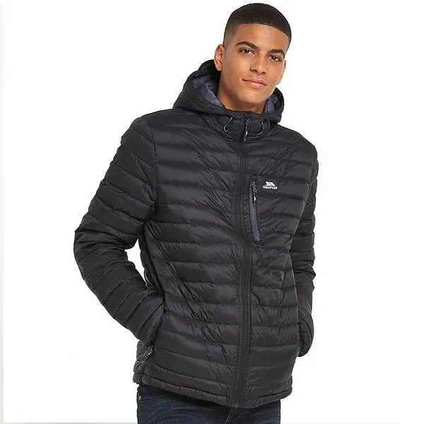 Trespass Digby Men's Packable Hooded Down Jacket