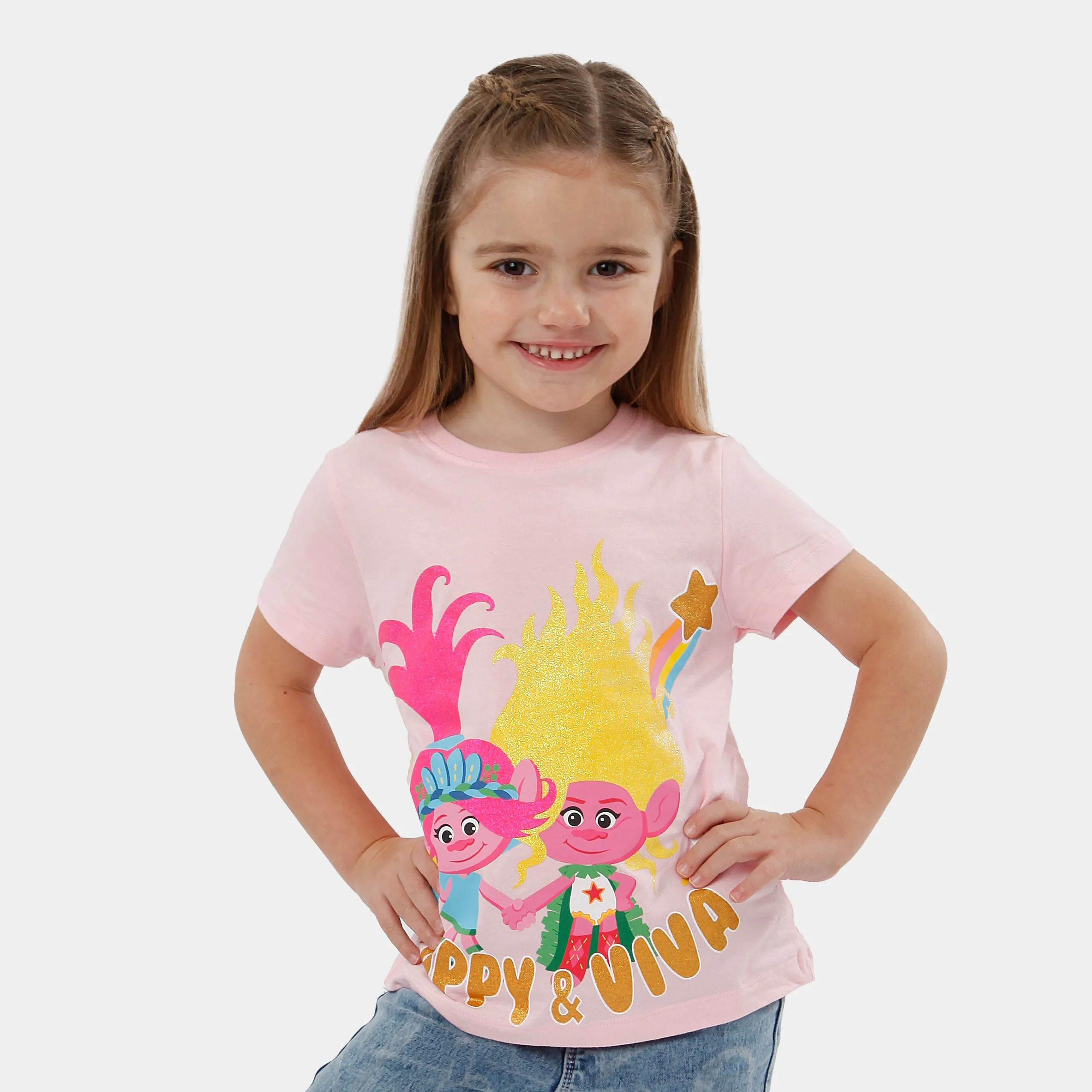 Trolls T-Shirt - Poppy and Viva