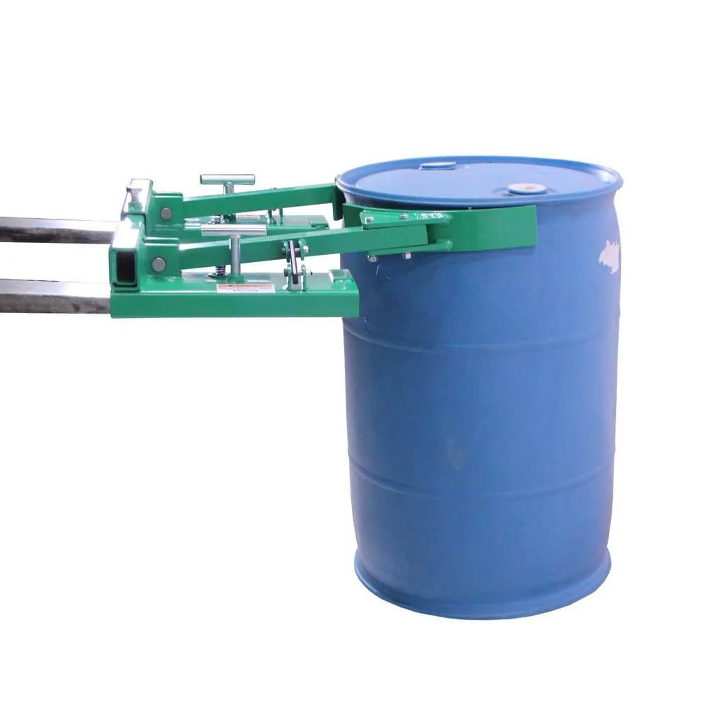 Valley Craft Plastic Drum Grabber Forklift Attachment