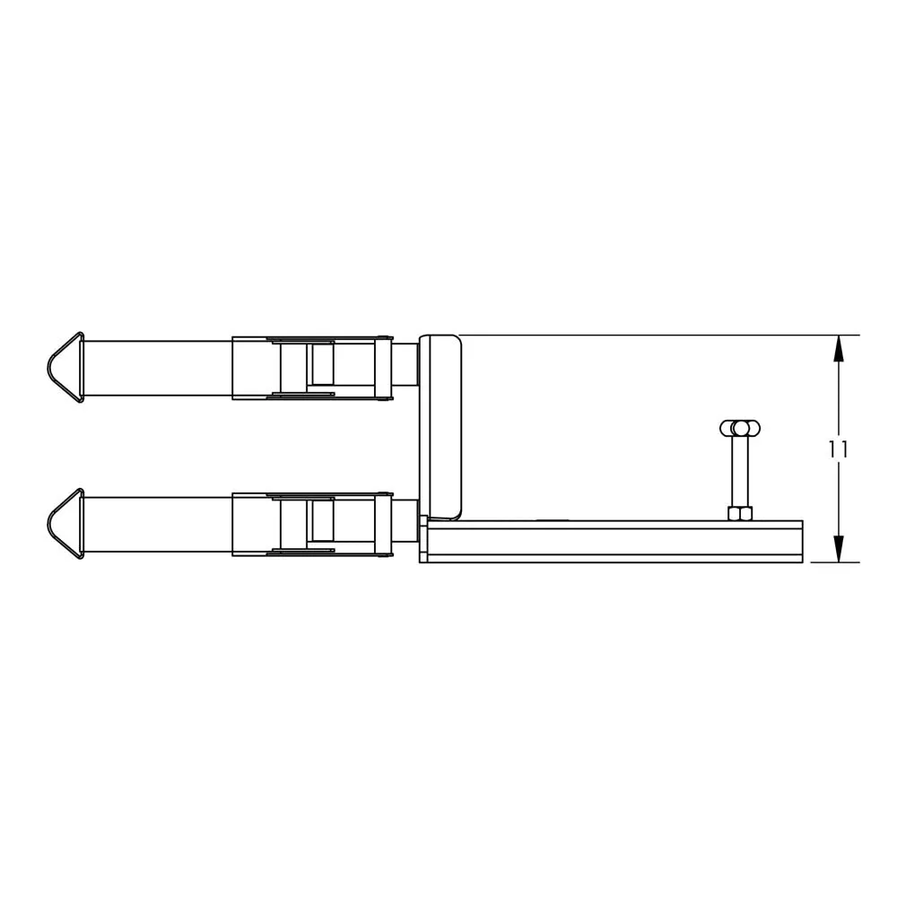 Valley Craft Universal Drum Grabber Forklift Attachments