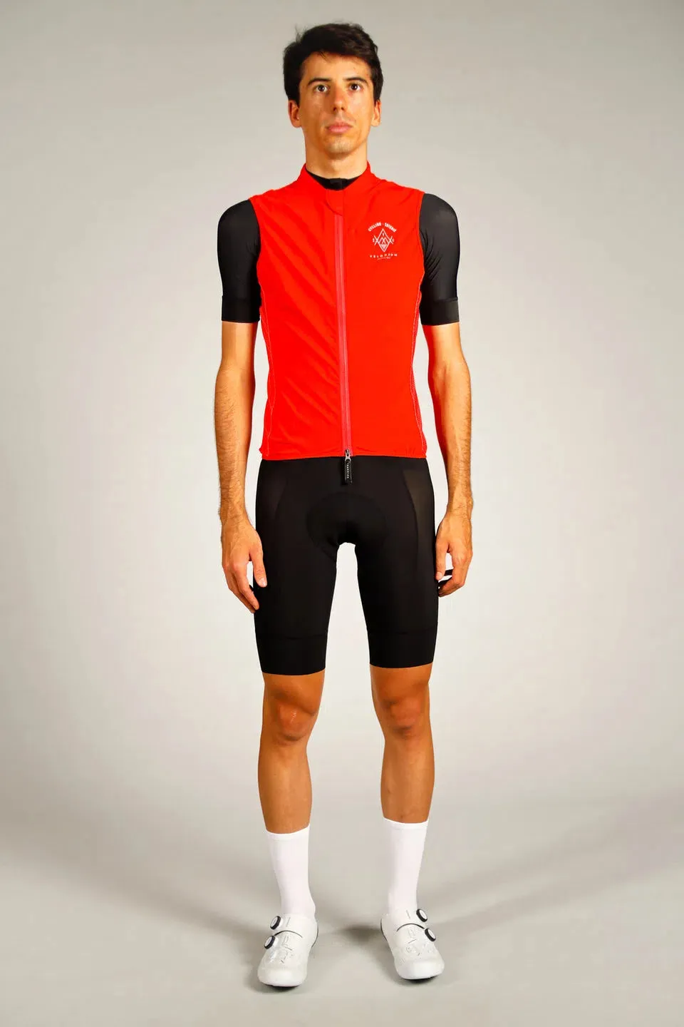 VELODROM VCC Drifter Gilet - Deep Orange