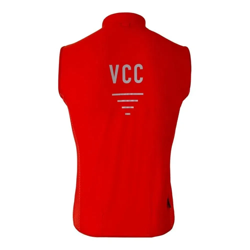 VELODROM VCC Drifter Gilet - Deep Orange