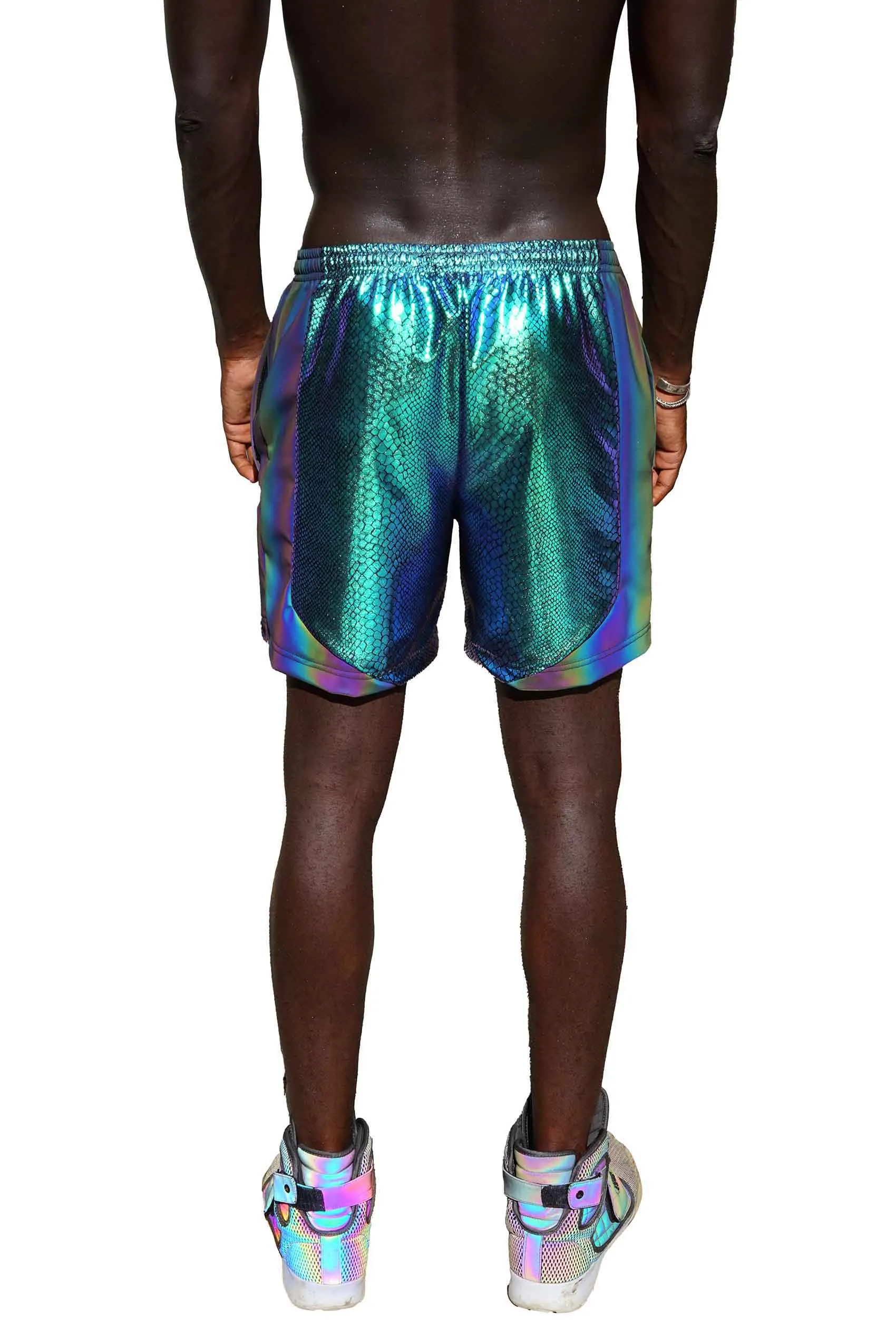 Viper Green Rave Shorts