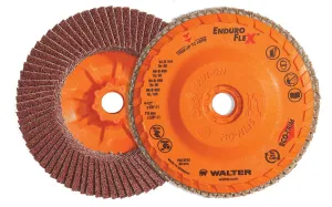 Walter 15R706 7" x 7/8" 60 Grit Enduro-Flex Steel Flap Discs