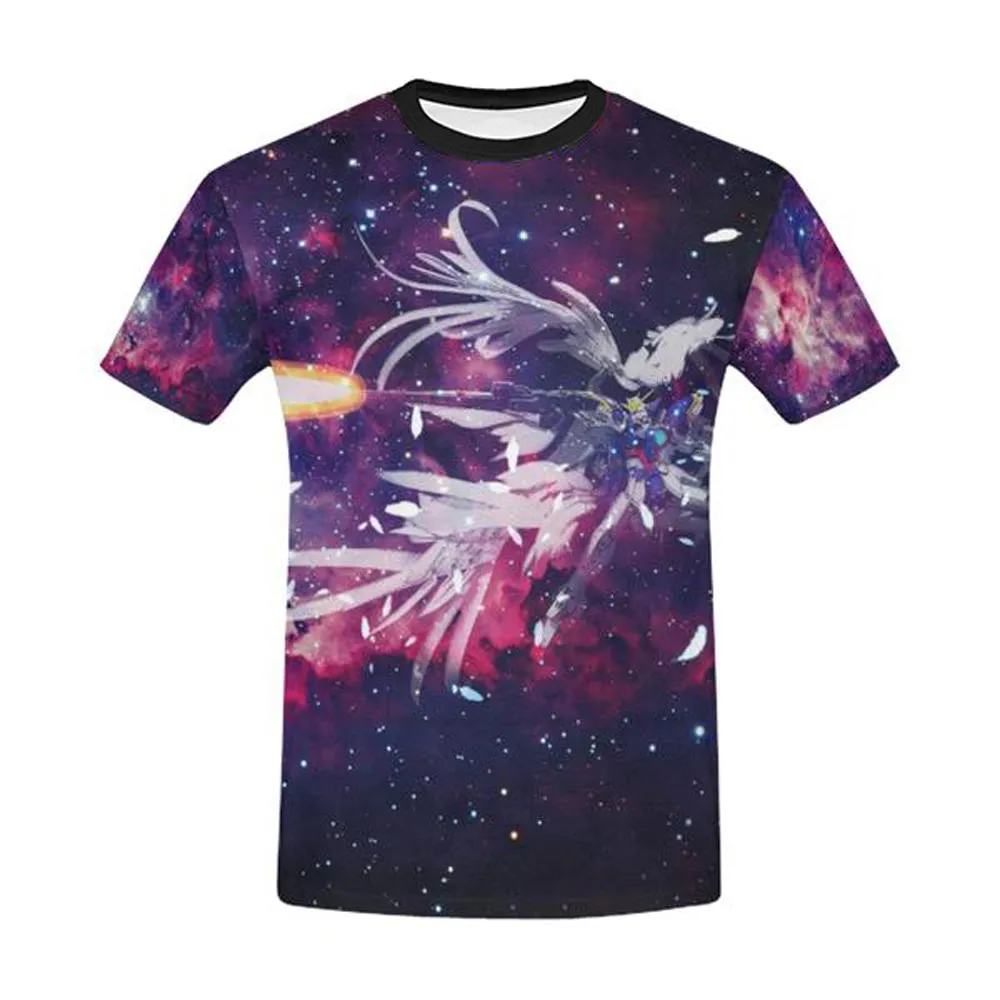 Wing Gundam All Over Print T-Shirt - Mens