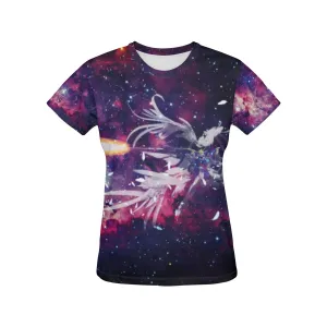 Wing Gundam All Over Print T-Shirt - Womens