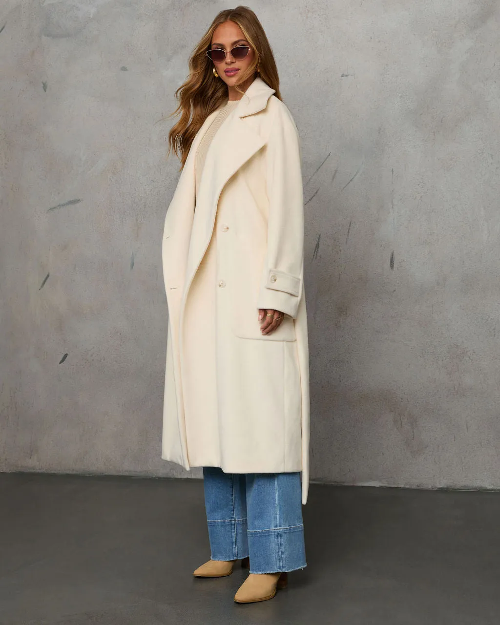 Winter Retreat Belted Wool Coat