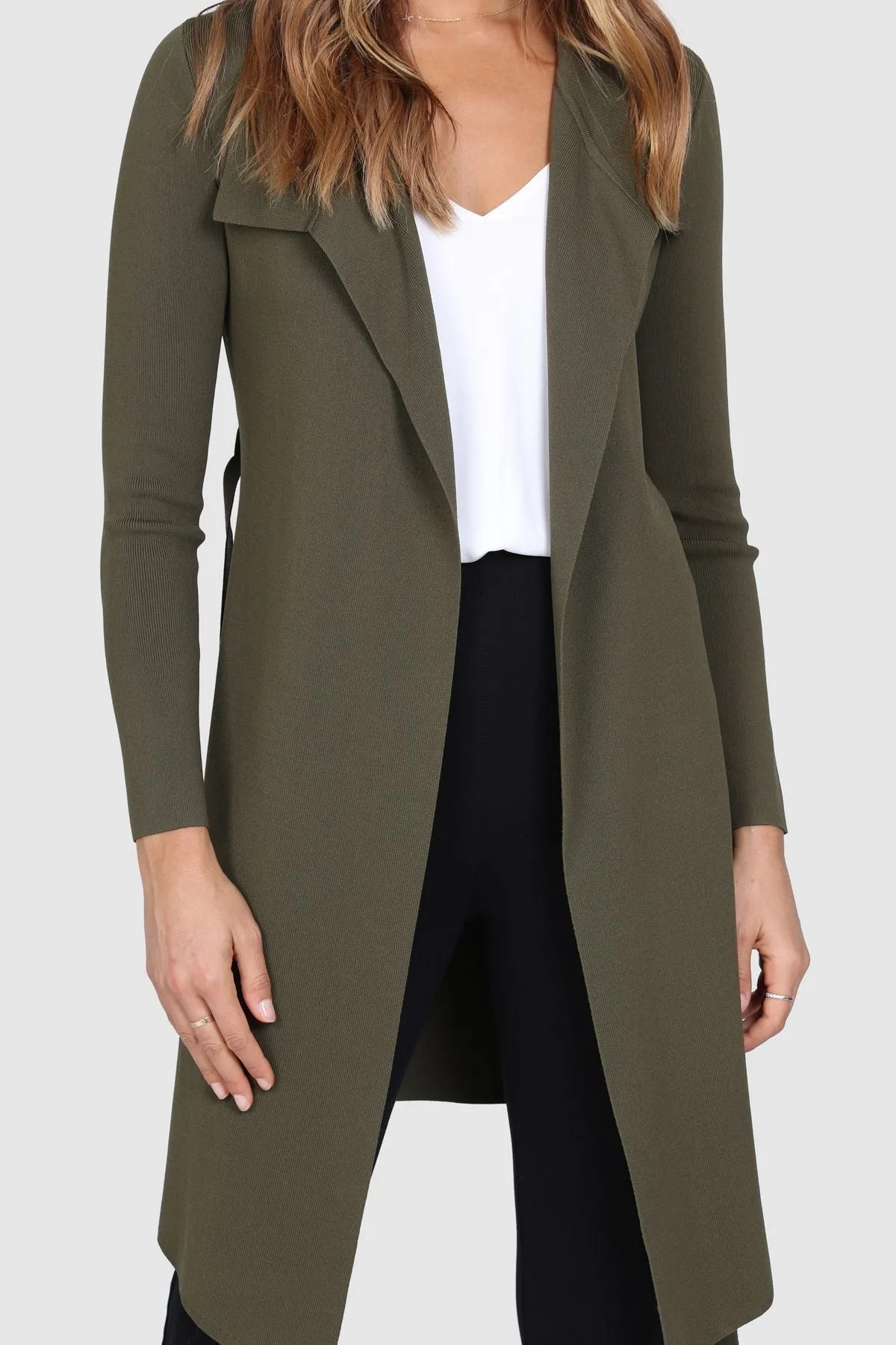 Xander khaki cardigan