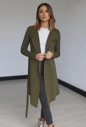 Xander khaki cardigan