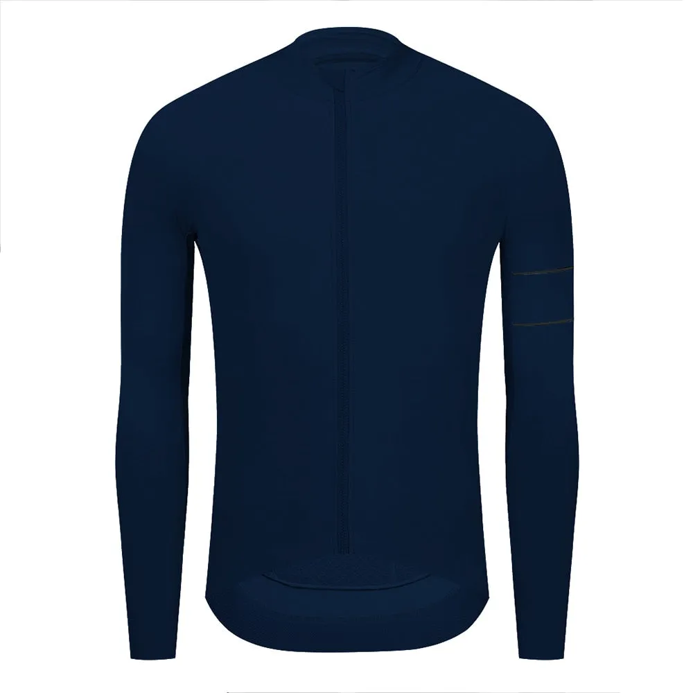 YKYW Men's PRO Team Aero Cycling Jersey Coat Winter 10-20℃ Long Sleeves Race Fit Fleece Thermal 10 Colors