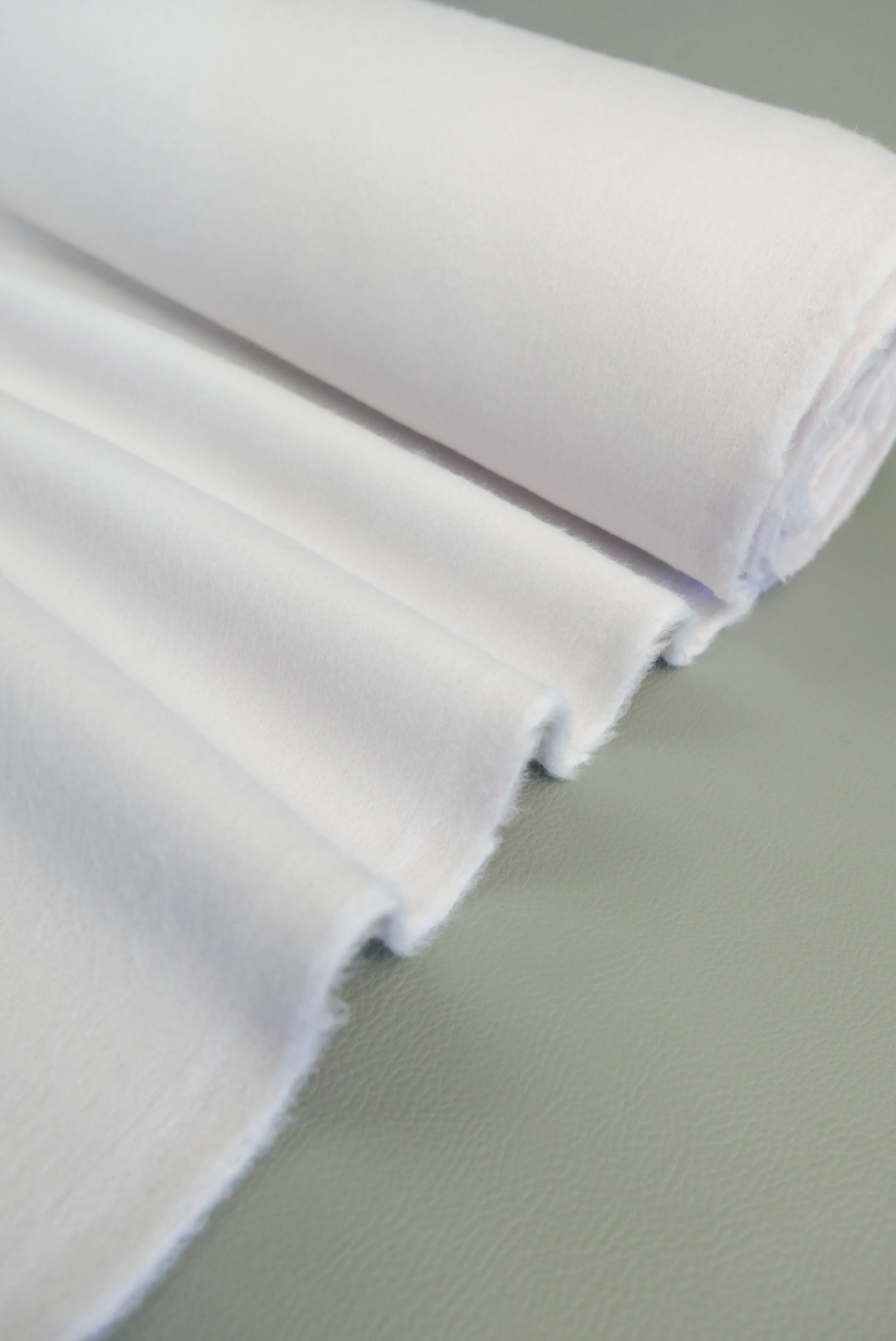 Yuki - Wool Cashmere Coating | Snow